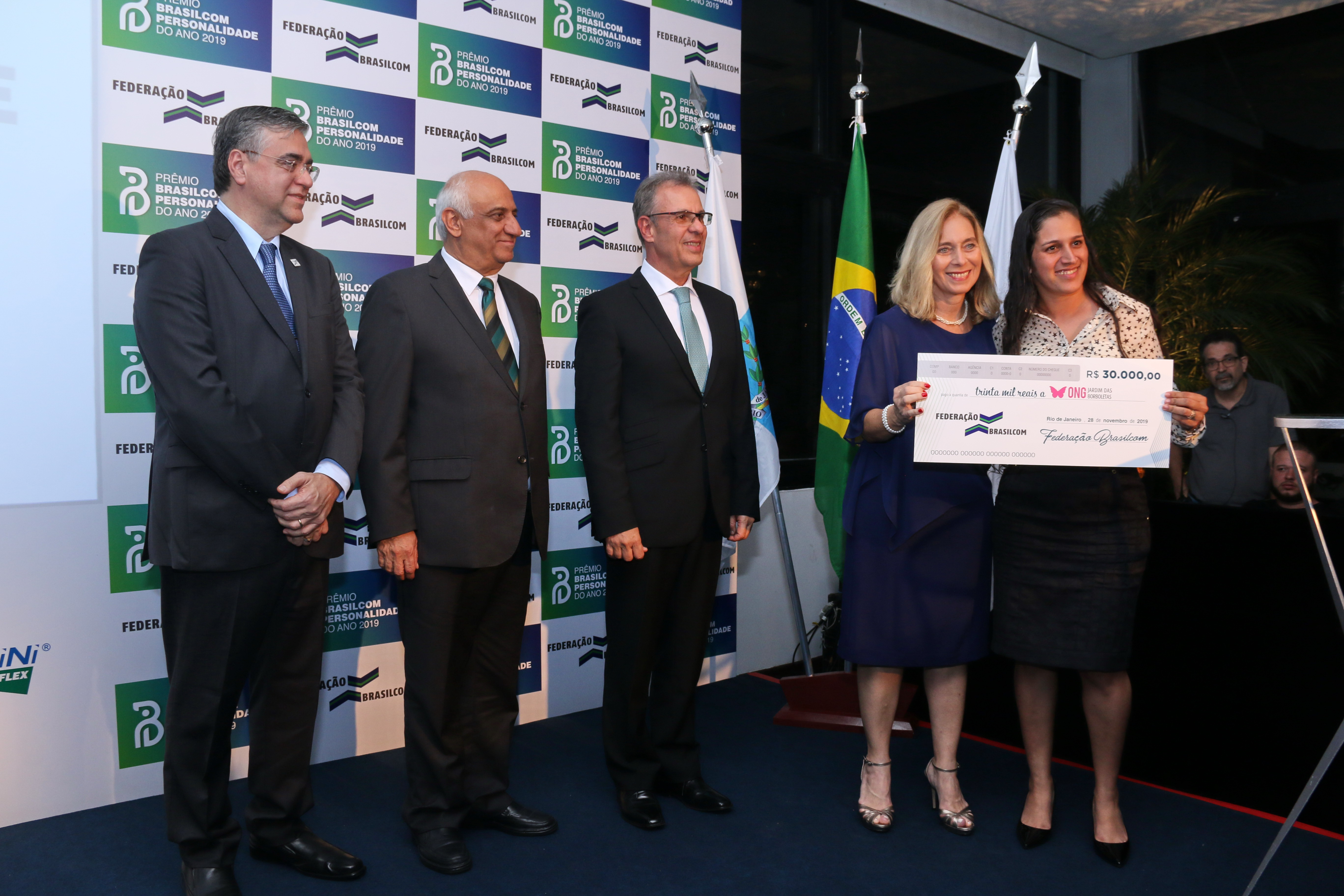 Jardim das Borboletas recebe R$ 30 mil em doação da Federação BRASILCOM