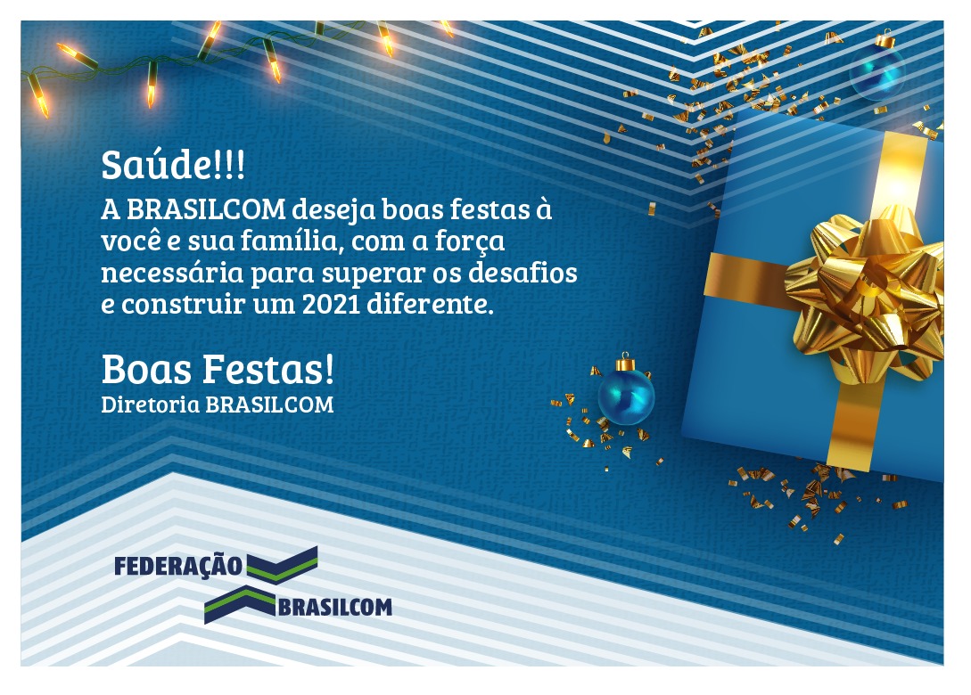 Desejo de Boas Festas da Diretoria da BRASILCOM