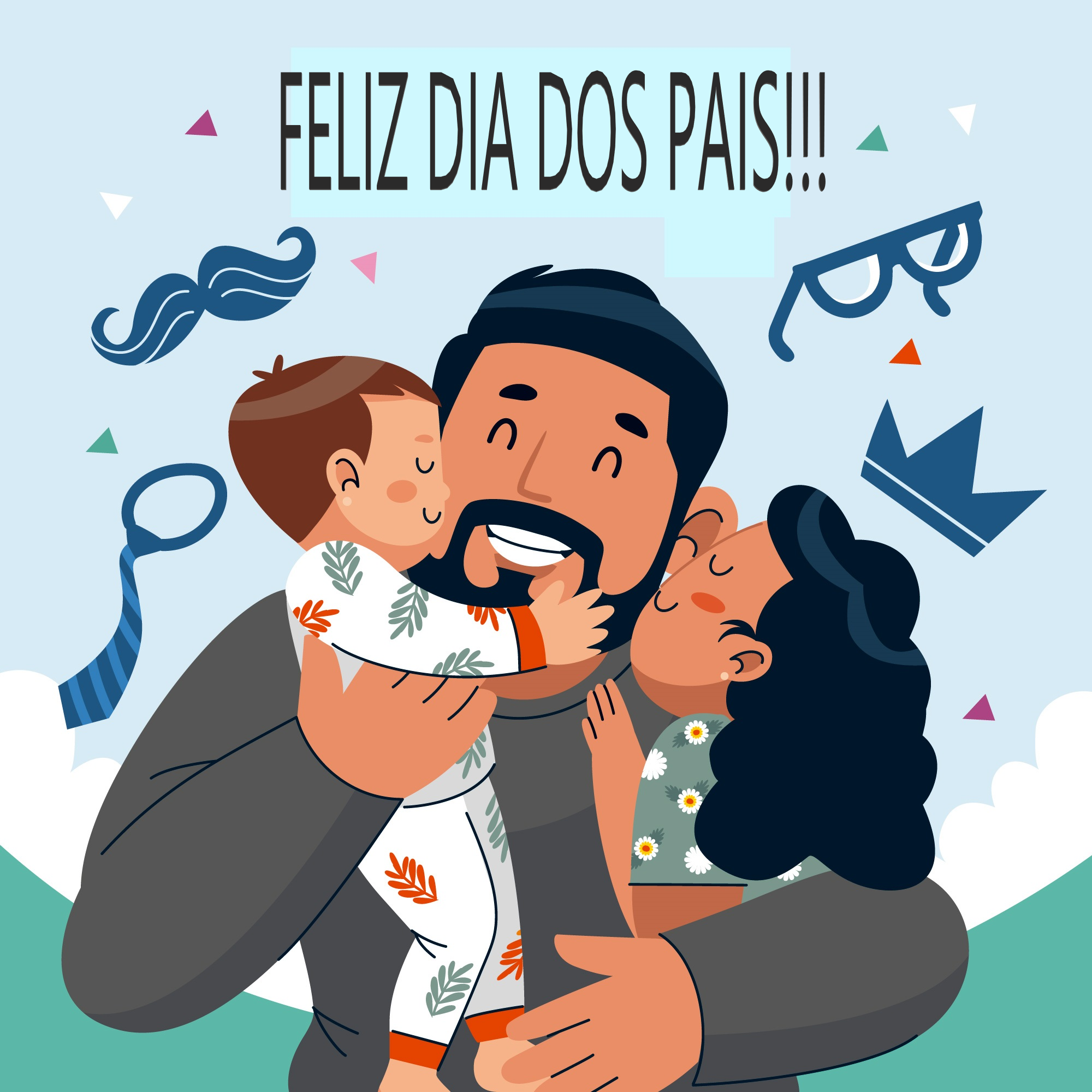 FELIZ DIA DOS PAIS!