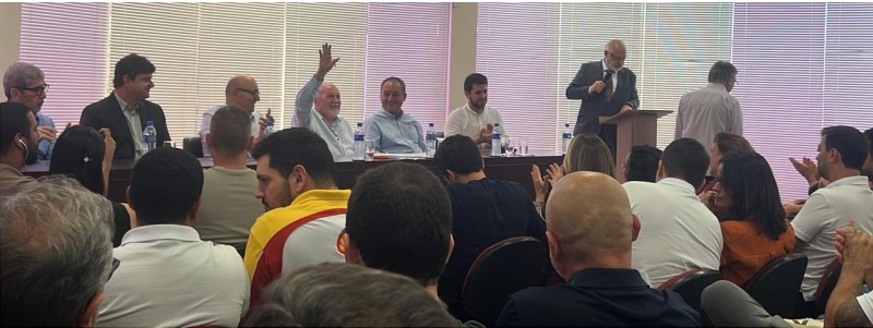 BRASILCOM prestigia posse da nova diretoria do Recap (fevereiro 2026)