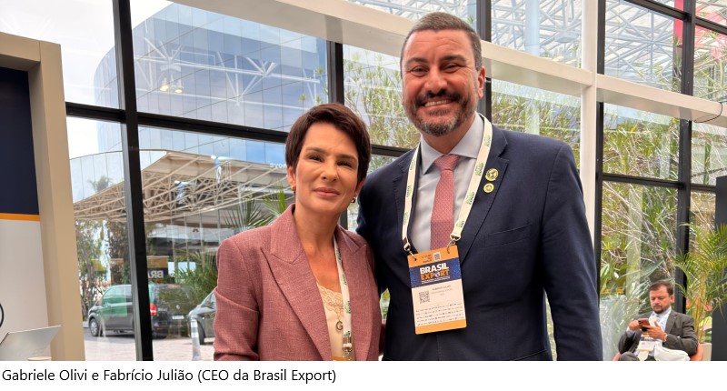 Gabriele Olivi e Fabrício Julião (CEO da Brasil Export) (outubro 2026)